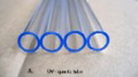 UV blocking quartz tubes