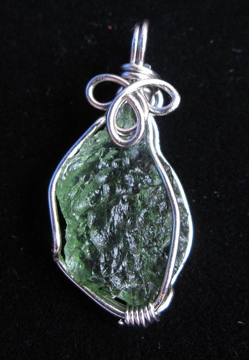 Green Crystal Pendant