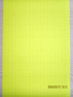 modacrylic/cotton55/45% fluro yellow fabric