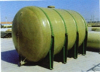 vertical FRP tank 