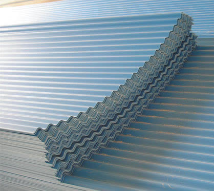 PVC corrugated roofing sheet