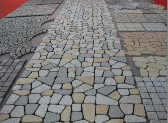 Random paver stone