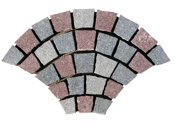 porphyry stone on mesh