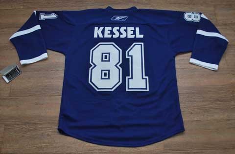 #81 kessel blue Toronto Maple Leafs ice hockey jer