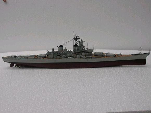 1:135 scale RC ship - New Jersey