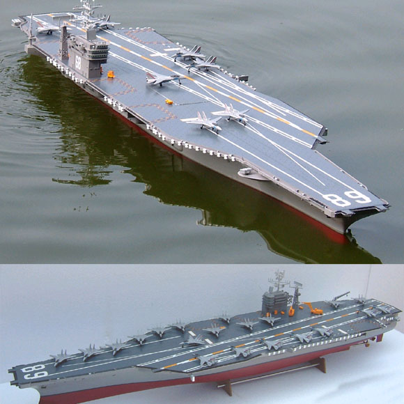 1:200 RC ship- Nimitz RC boat