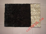 mink fur plate