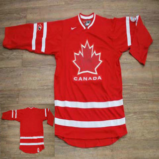 2010 canada olympic hockey jersey with blank red