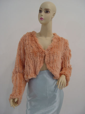 Rabbit Fur Cardigan