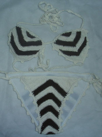 Halter Crochet Bikini