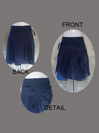 Lady Fashion Cotton Skirt