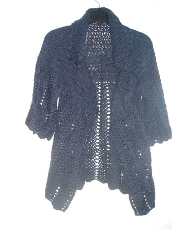 Ladies Crochet Sweater