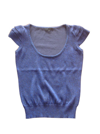 Ladies Scoop Neck Short Sleeve Top