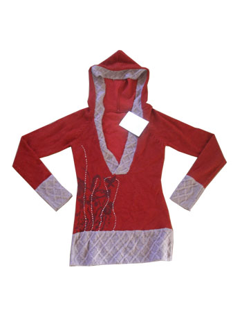 Ladies Hooded Sweater