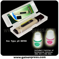 High Accuracy pH Meter + 2 Solution for Aquarium