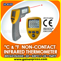 NON-CONTACT INFRARED THERMOMETER LASER + Bag C / F