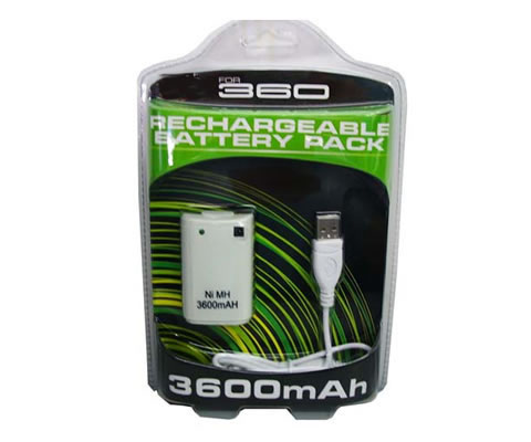  XBOX360 3600MA rechargeable battery pack