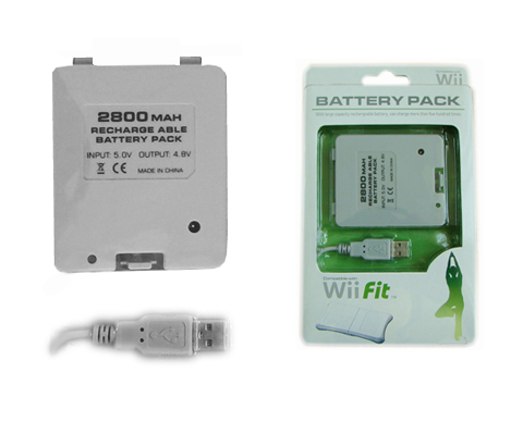  Wii Fit 2800MAH battery pack