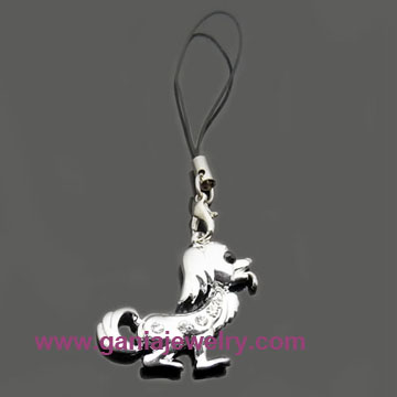 Pretty Pet Dog Charms Mobile Strap