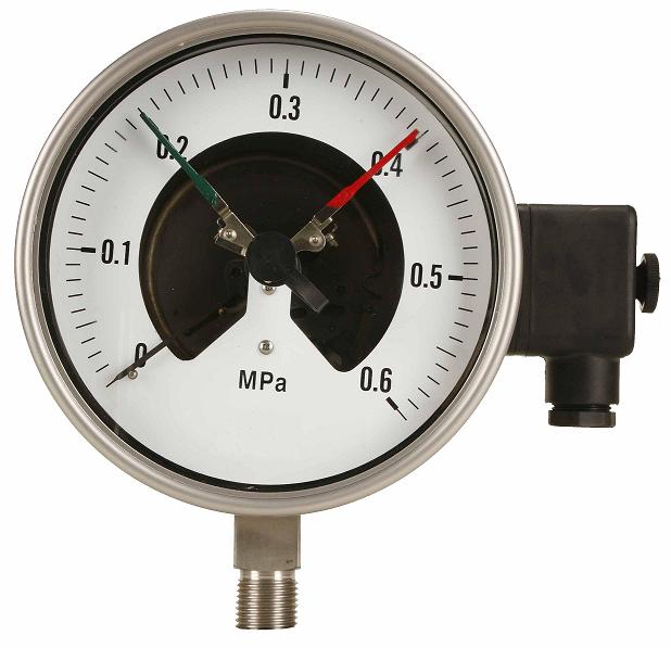 Stainless Steel Electric Contact Pressure Gauge