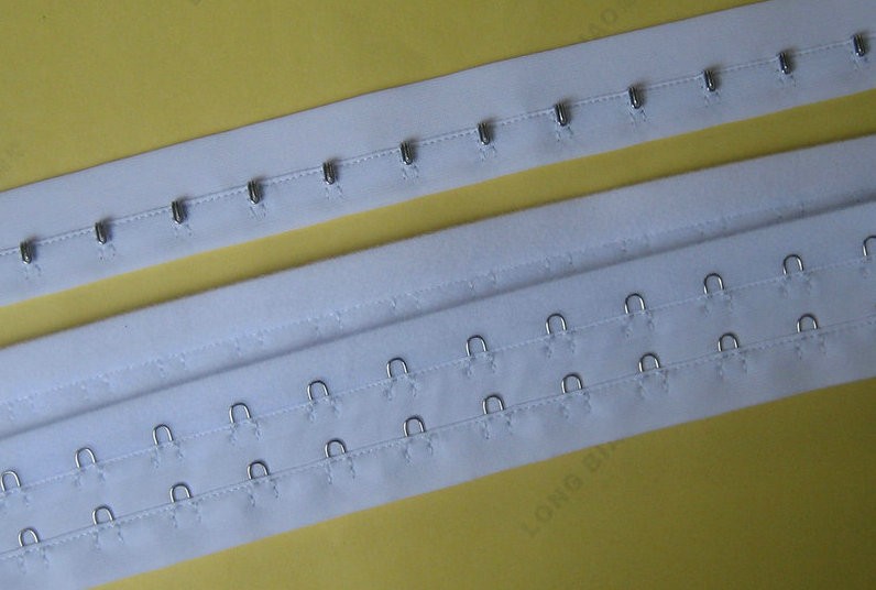 supply 2row continuous hook & eye tape