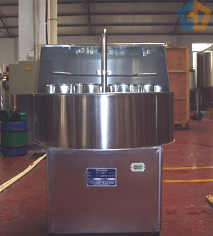 Bottle rinsing machine