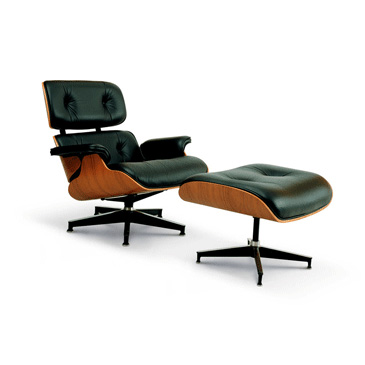 eames lounge chair with ottoman