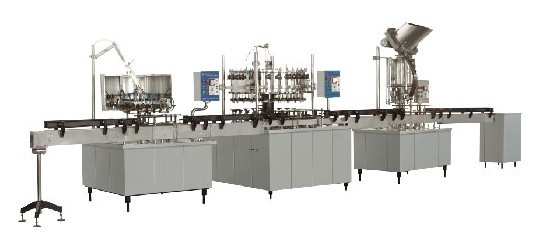 Beer bottling line