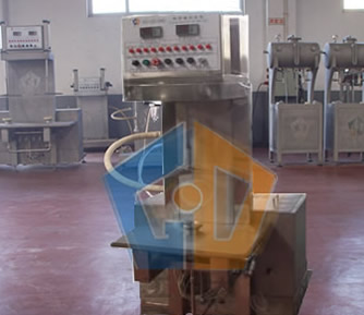 Beer keg washing filling machine