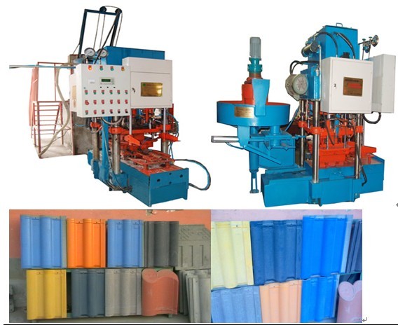 Concrete Tile Making Machine (Automatical)