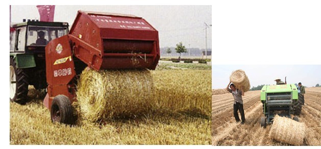 Bundling machine for the hay crop 