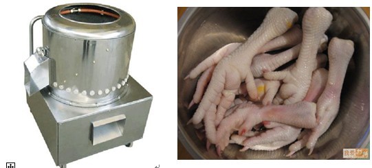 Chicken Paws Peeling Machine