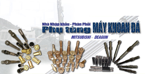 DEAGUN AND MITSUBISHI ROCK DRILLING TOOLS