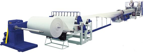 EPS & EPE Foam(Cloth) Sheet Extrusion Line