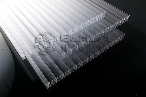 6 layer Rhombus structure polycarbonate sheet