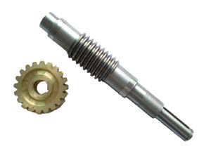 copper alloy worm gears and worm shafts