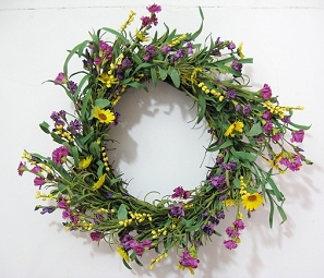 artificial flower, artificial wreath