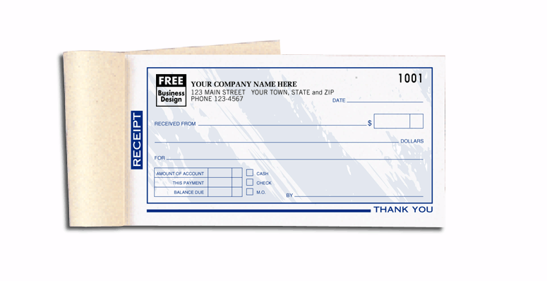 rent receipt book