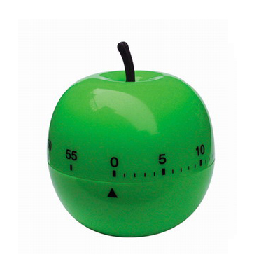 Apple Shaped Clock