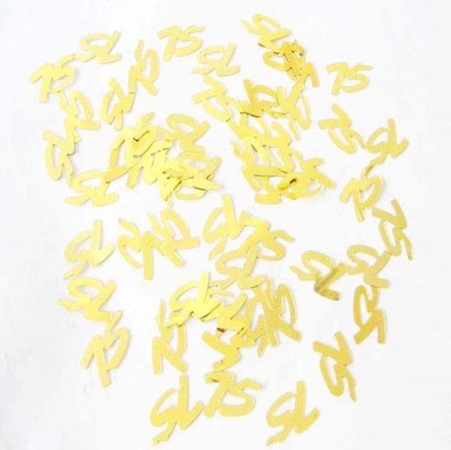 PVC number confetti for Festival party