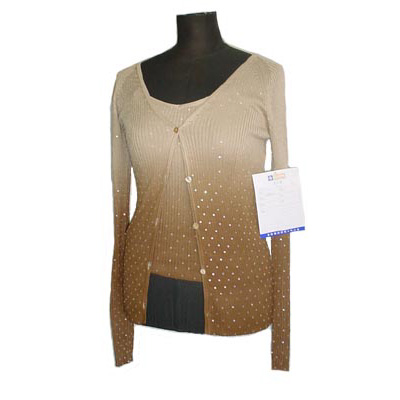 Ladies silk knitwear