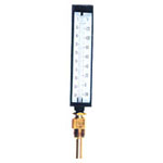 Liquid-In-Glass Thermometer With Plastic Case