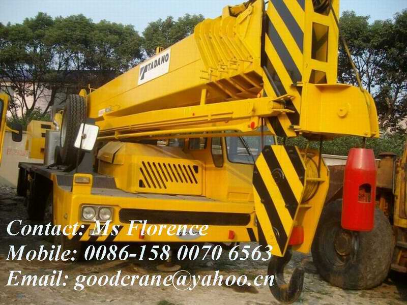 Used truck crane(tadano crane,used mobile crane)