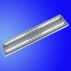 Grille ceiling light fixture