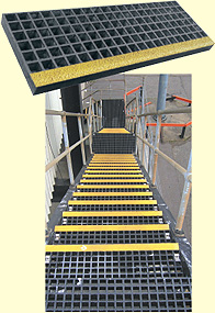 FRP stair tread