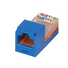 8P8C RJ45 Coupler, Keystone Jack