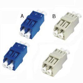 LC Duplex Fiber Optic Adaptor