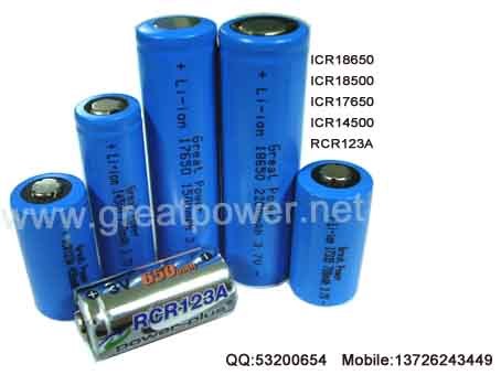 Lithium ion Battery 18650 2200mAh 