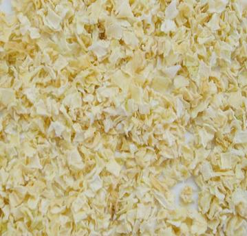 Dehydrated onion granules