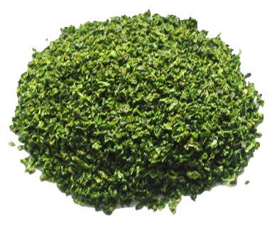 Dehydrated Green Pepper Granules